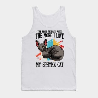 Sphynx Cat Tank Top